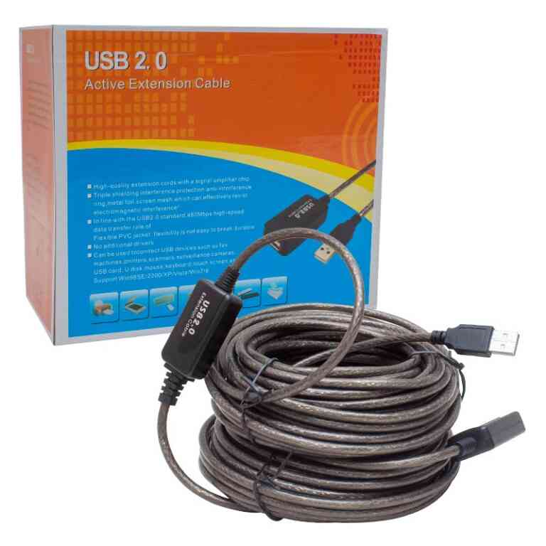 Powermaster Usb Uzatma Kablosu 20 Metre - Görsel 3