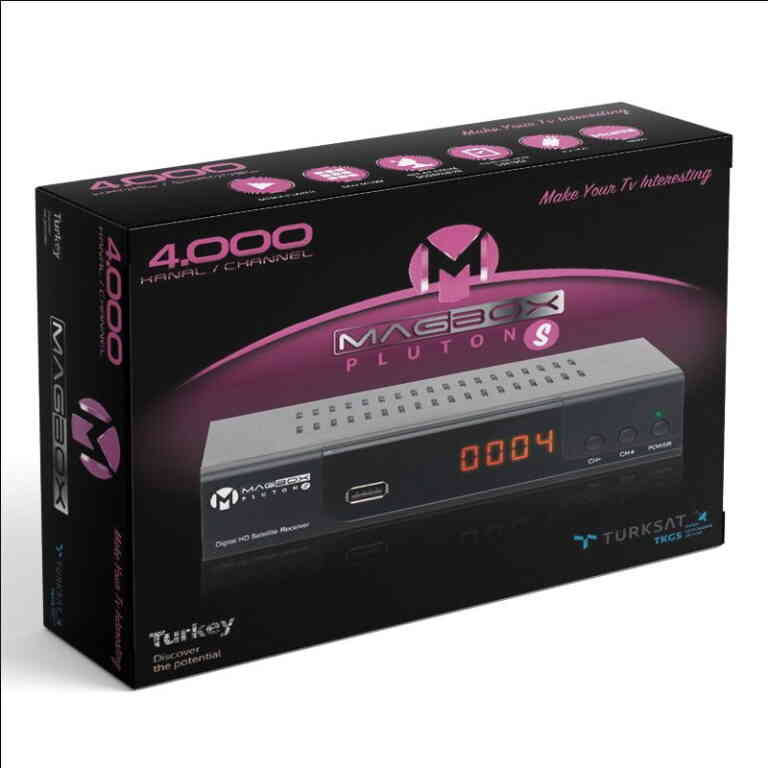 Magbox Pluton S Full HD Scart Uydu Alıcısı - Görsel 3