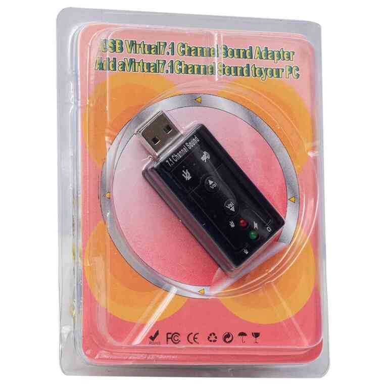 Powermaster 7.1 Ch USB 2.0 Ses Kartı PM-18063 - Görsel 3