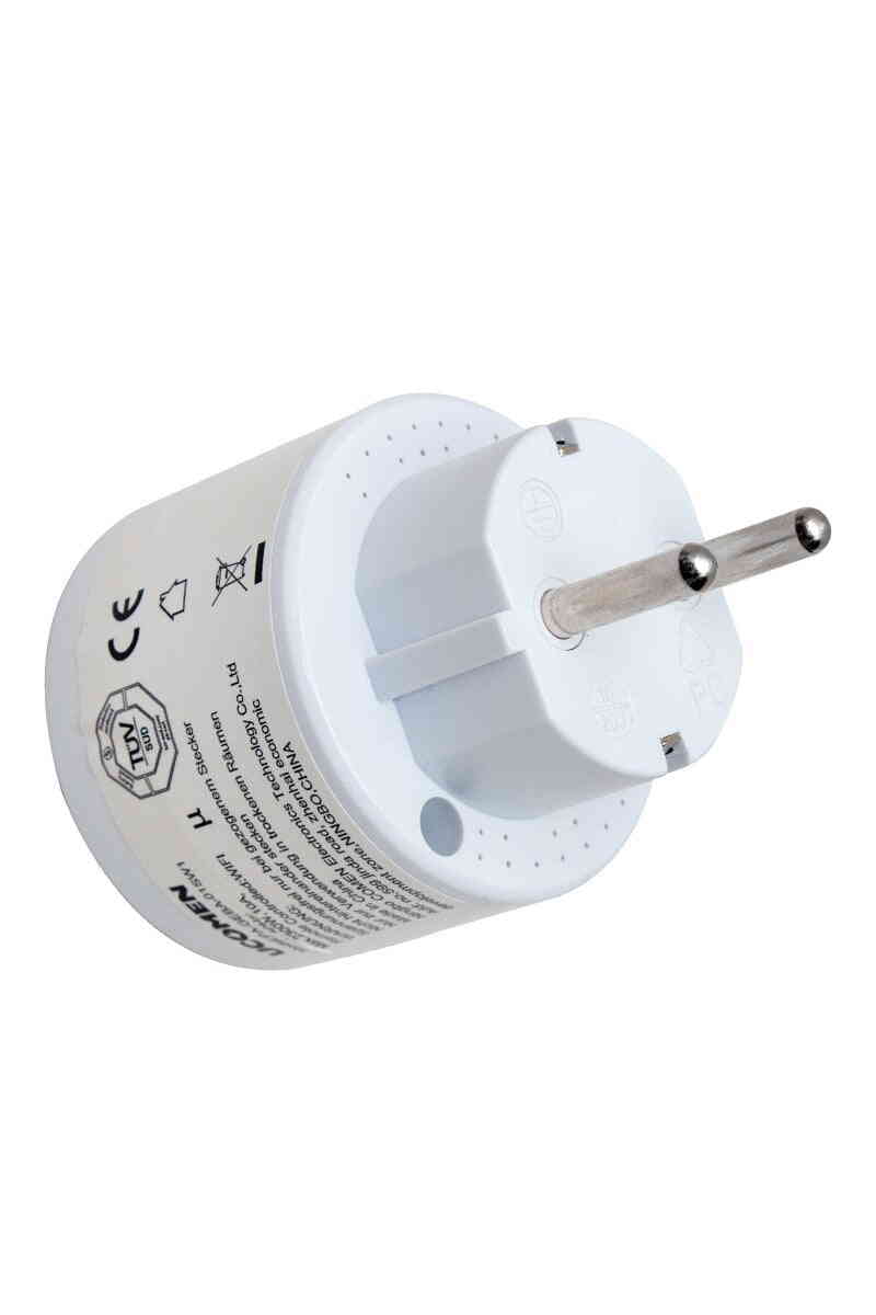 Ucomen 10 Amper Wifi Tuya Destekli Akıllı Priz PA-GEBA-01SW - Görsel 2