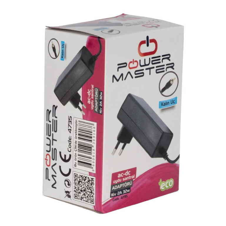 Powermaster 16V 2A Uydu Santral Adaptörü - Görsel 2