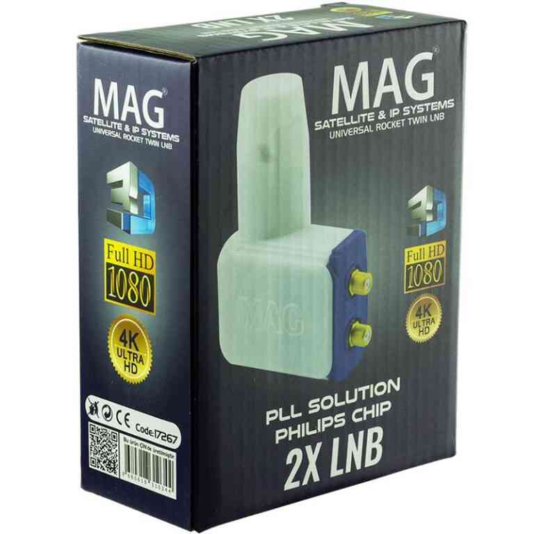 Mag 17267 Slim Roket HD Çiftli Lnb - Görsel 2