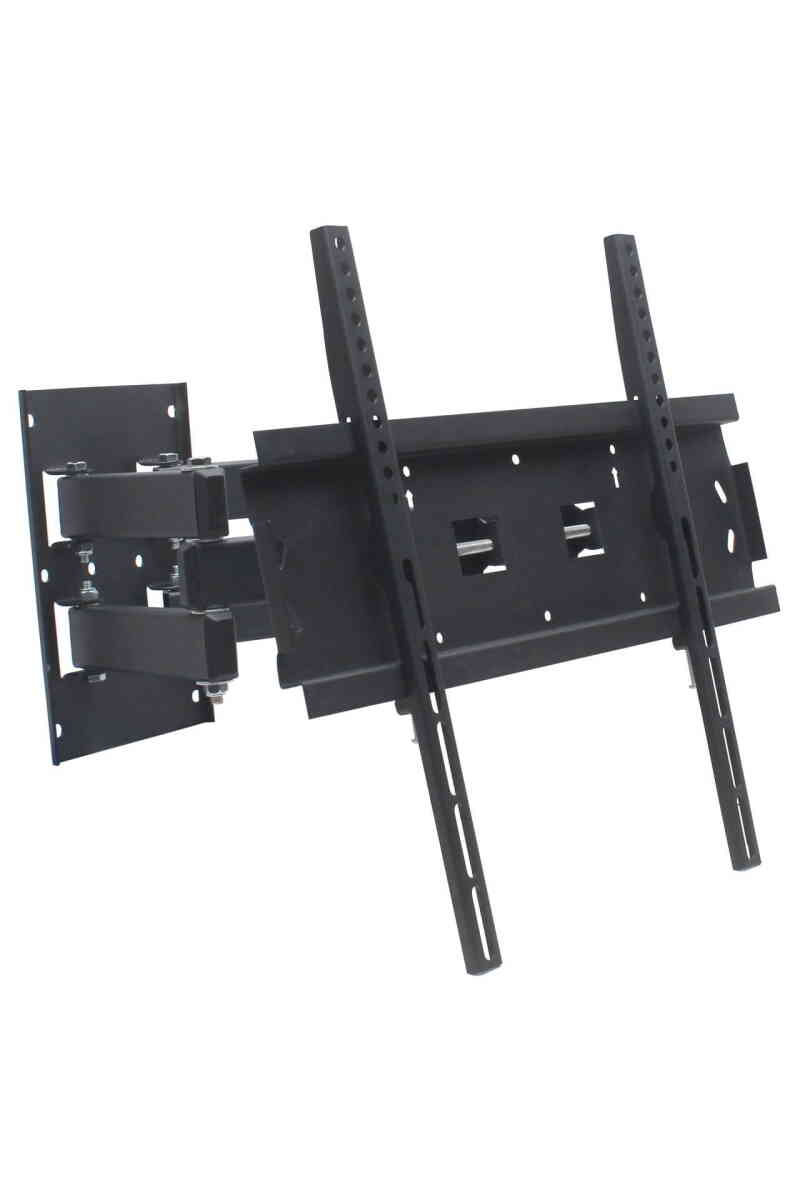 Powermaster PWR-H48 22''-55'' Çift Kollu Kilitli Hareketli Duvar Askı Aparatı - Görsel 1