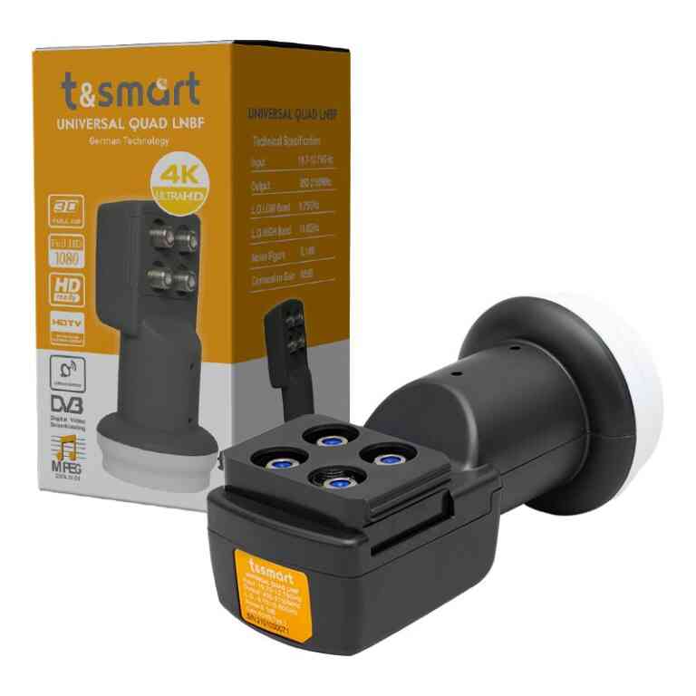 T&Smart Dört Çıkışlı Lnb - Görsel 3