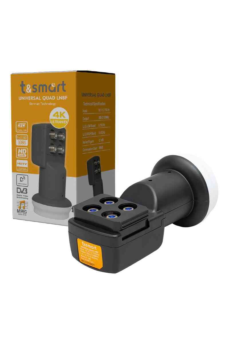 T&Smart Dört Çıkışlı Lnb - Görsel 3
