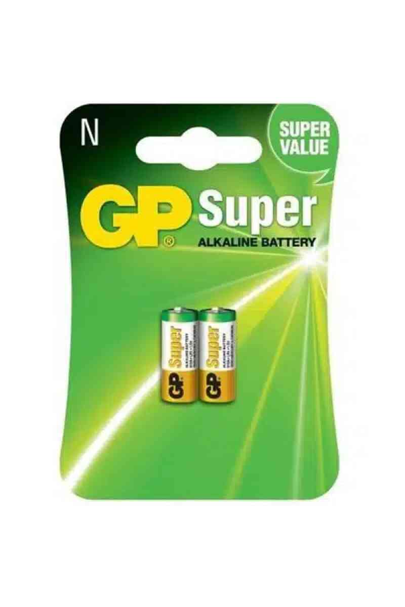GP 910A LR1 Tek Alkalin Kısa Pil - Görsel 1