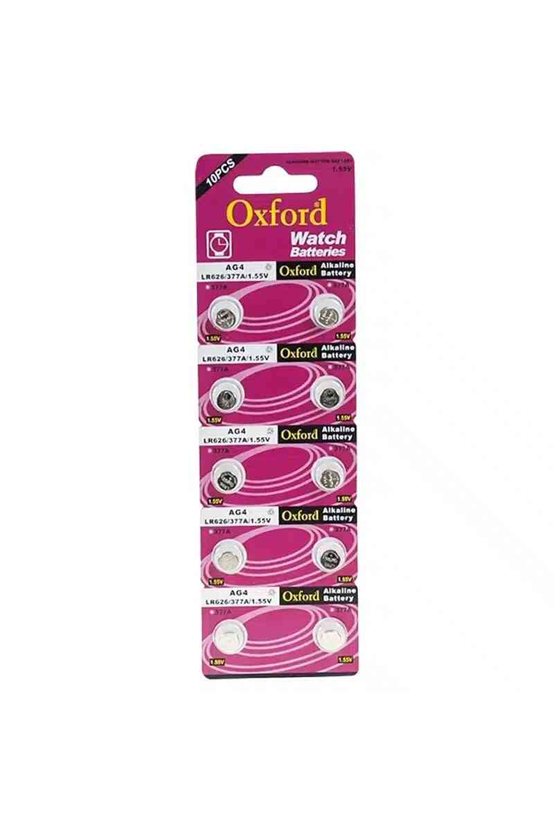 Oxford AG4 LR626 Alkalin Saat Pili 10'lu Paket - Görsel 1