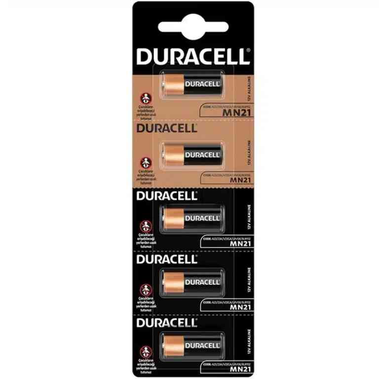 Duracell Li̇tyum MN21 Alarm Pi̇li 5'li Paket - Görsel 3