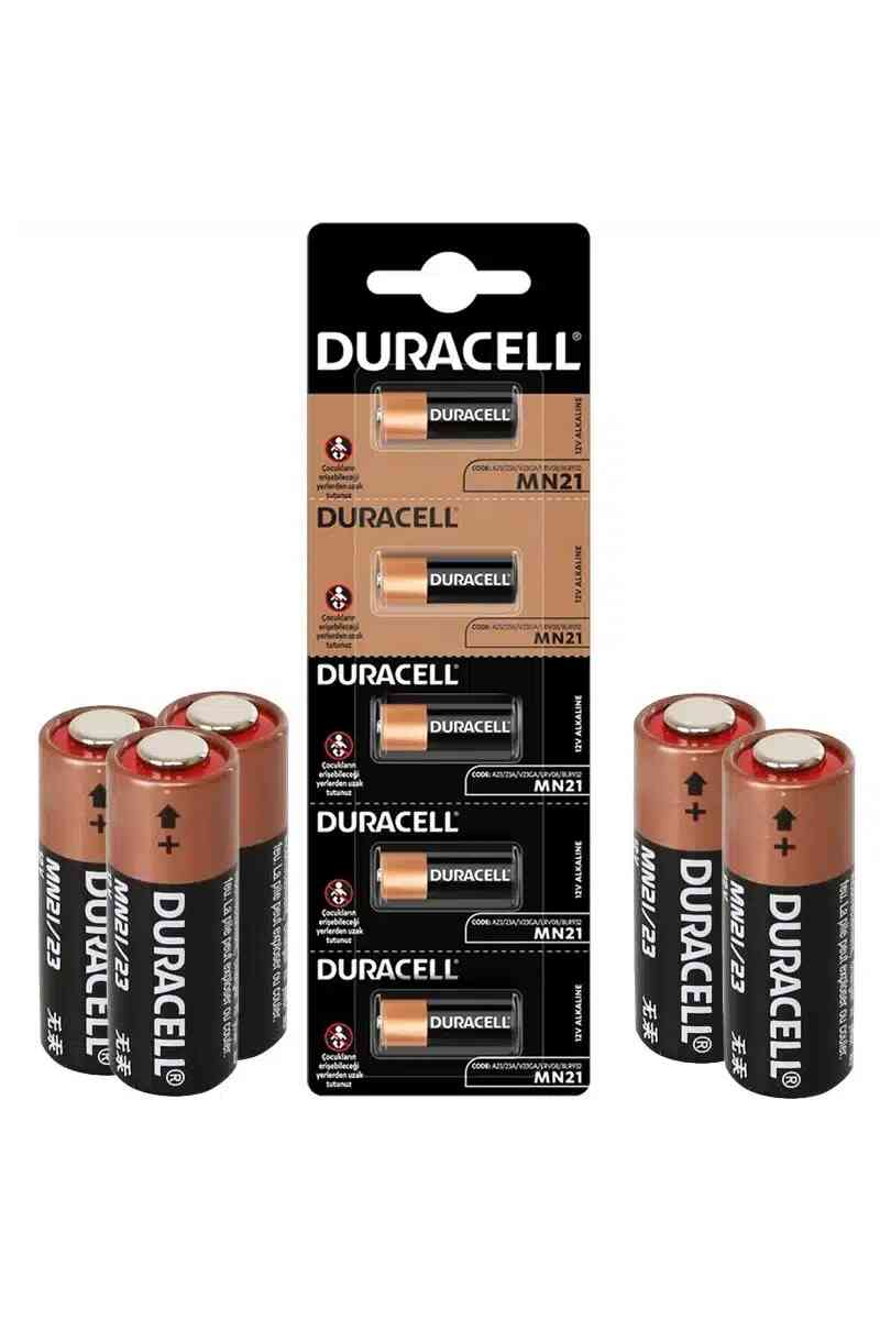 Duracell Li̇tyum MN21 Alarm Pi̇li 5'li Paket - Görsel 1