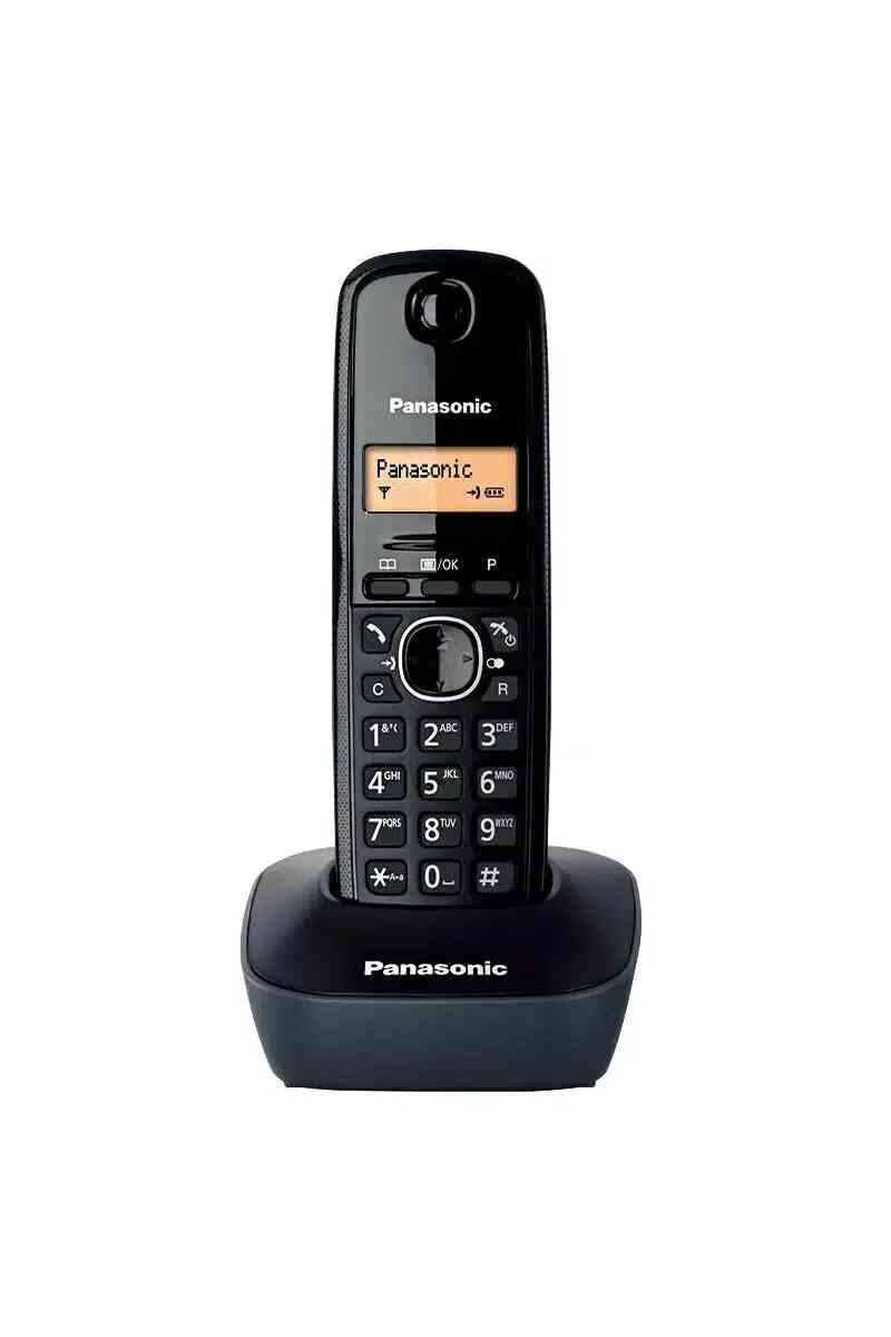 Panasonic KX-TG1611 Dect Telsiz Telefon (Siyah) - Görsel 1