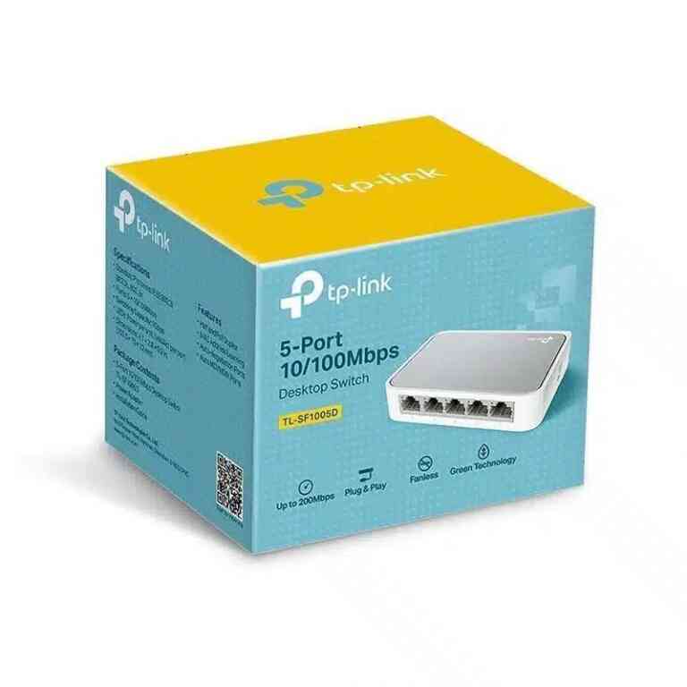 Tp-Link TL-SF1005D 5 Port 10-100 Ethernet Switch - Görsel 3
