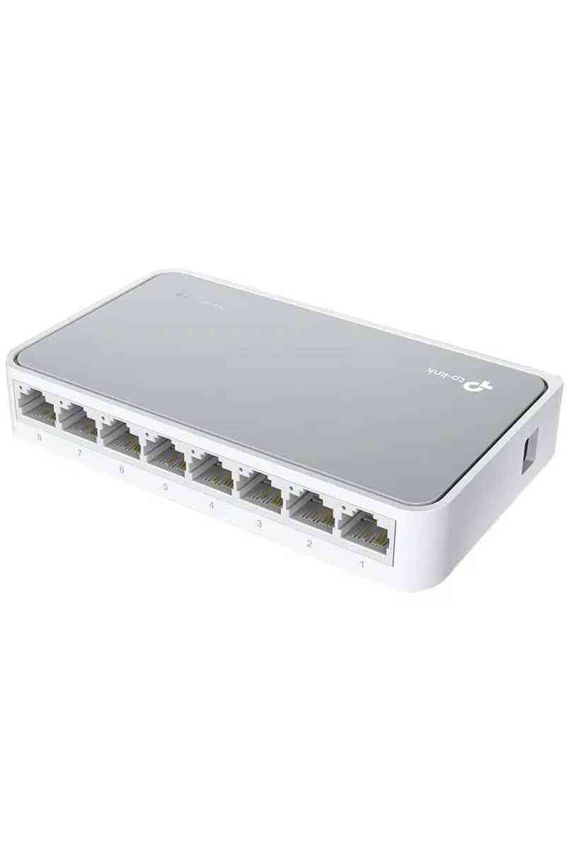Tp-Link TL-SF1008D 8 Port 10-100 Ethernet Switch - Görsel 4