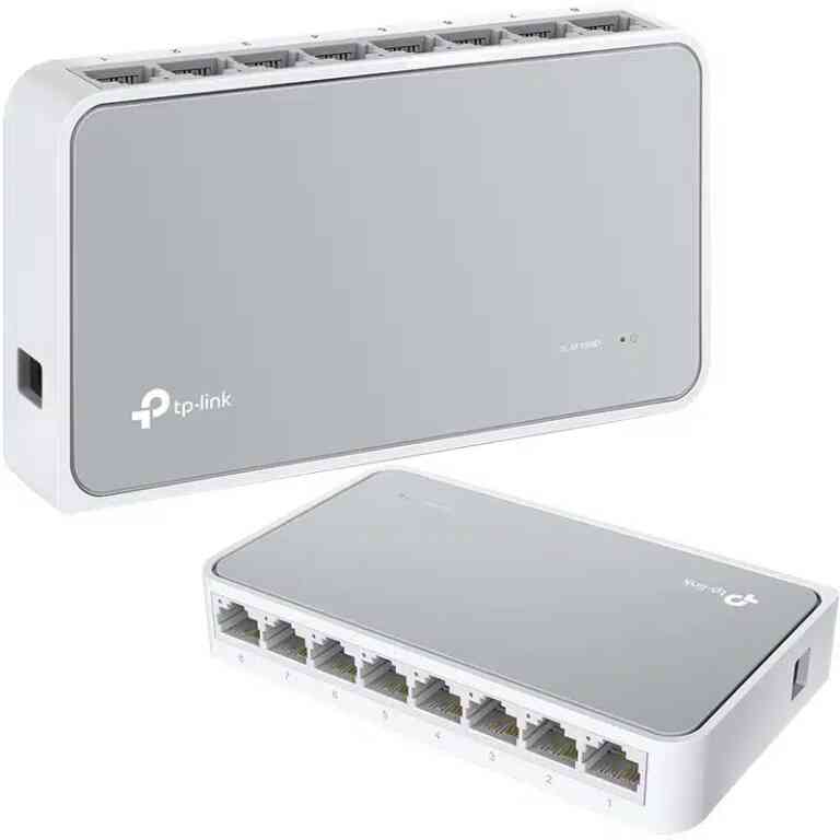 Tp-Link TL-SF1008D 8 Port 10-100 Ethernet Switch