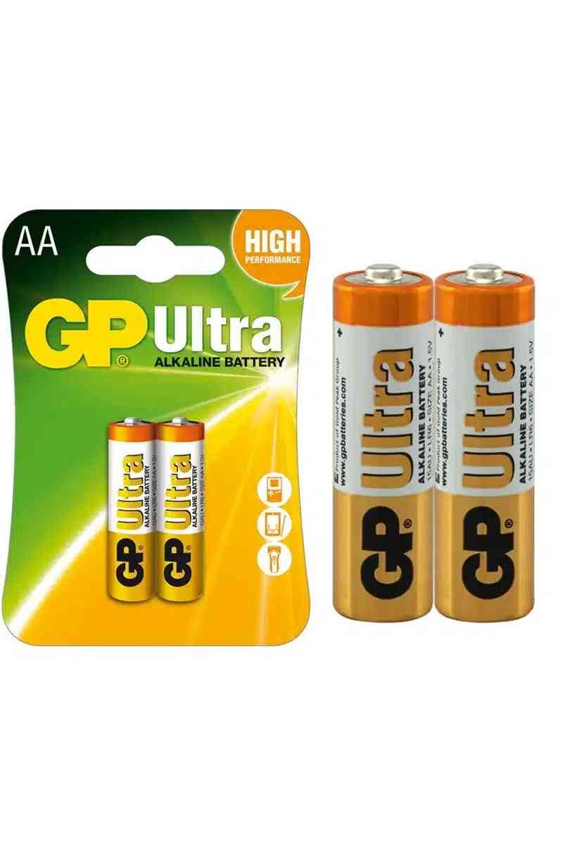GP 15AU-2U2 Alkalin Kalem Pil 2 li - Görsel 1