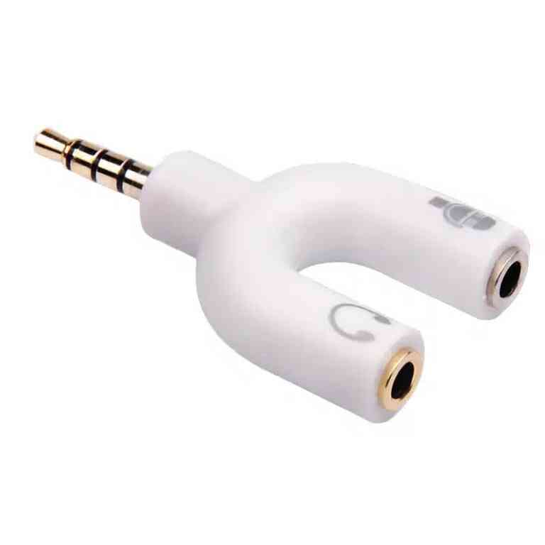 Powermaster 3.5 Mm Stereo Erkek to Kulaklık + Hoparlör Dişi Çoklayıcı Jack PM-4318 - Görsel 2