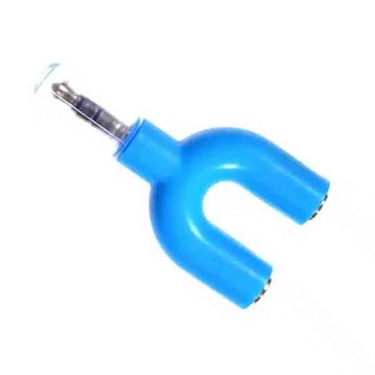 Powermaster 3.5 Mm Stereo Erkek to Kulaklık + Hoparlör Dişi Çoklayıcı Jack PM-4318 - Görsel 3