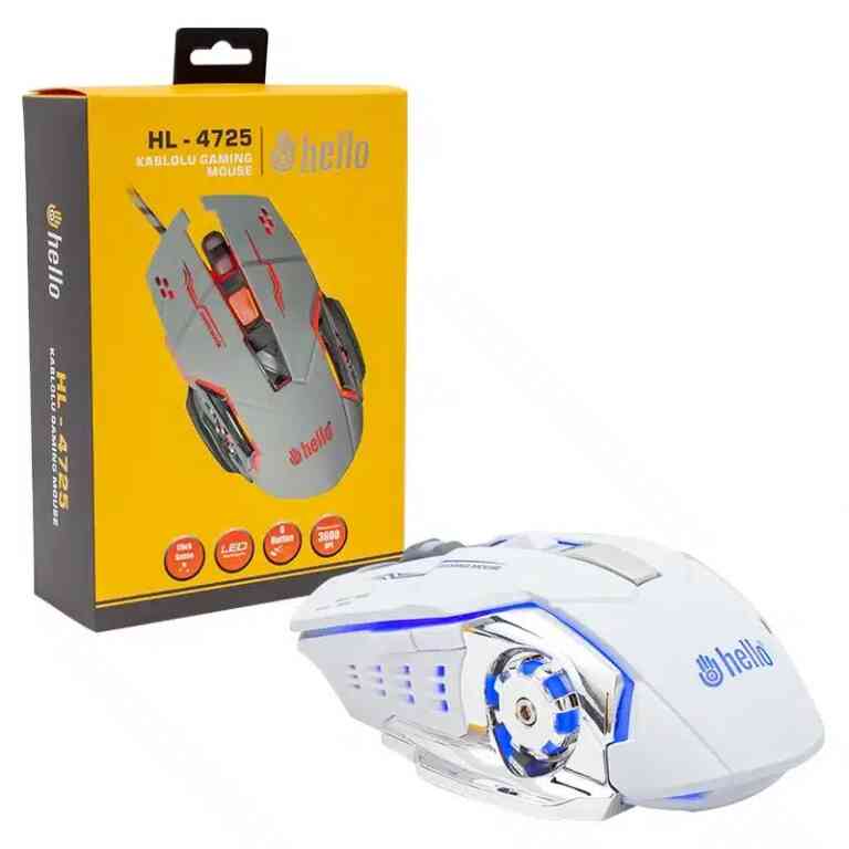 Hello HL-4725 Kablolu Oyuncu Gaming Mouse - Görsel 3