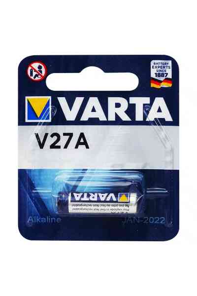 Varta 27A Alkalin 12 Volt Para Pil Tekli