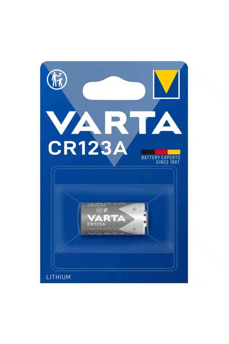 Varta CR 123A 3 Volt Lityum Pil Tekli - Görsel 1