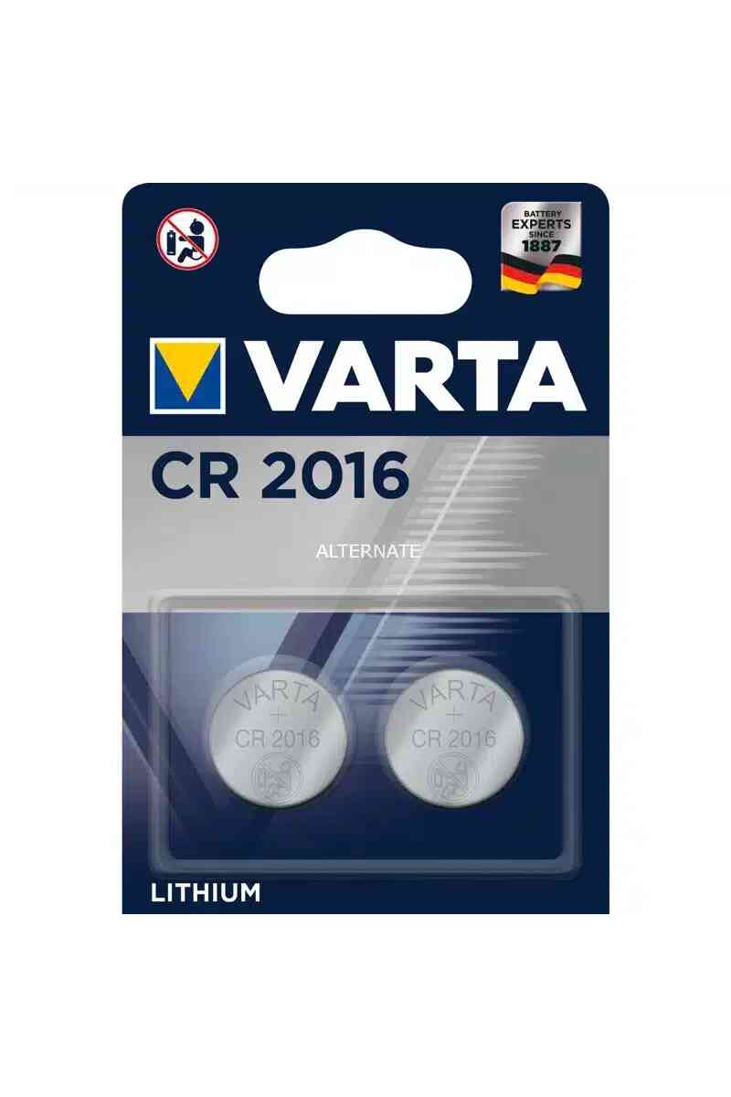 Varta CR 2016 3 Volt Lityum Pil 2'li - Görsel 1