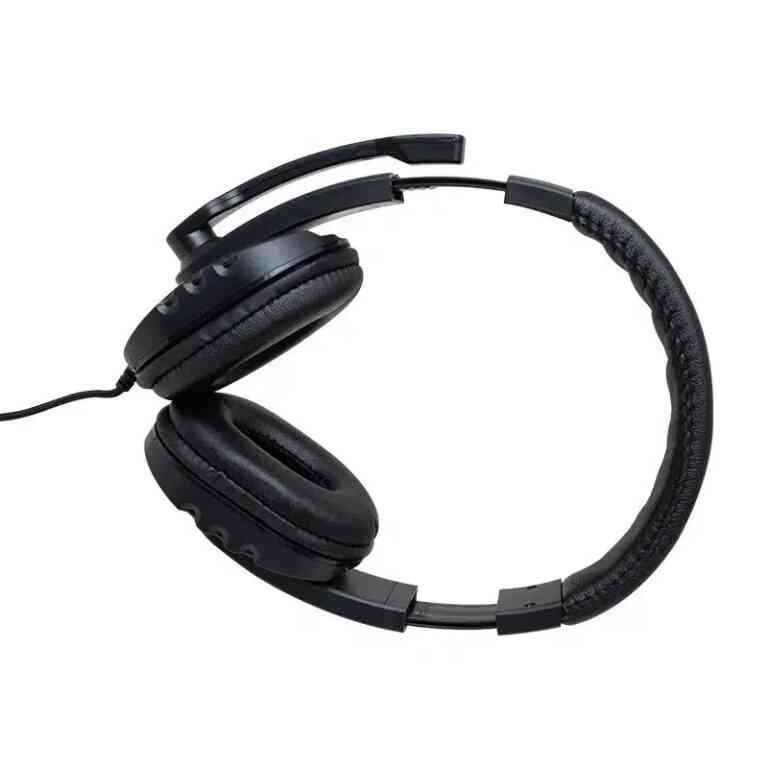 Hello 3.5 Mm Stereo Kablolu Ledli Mikrofonlu Siyah Gaming Oyuncu Kulaklık HL-5351 - Görsel 2