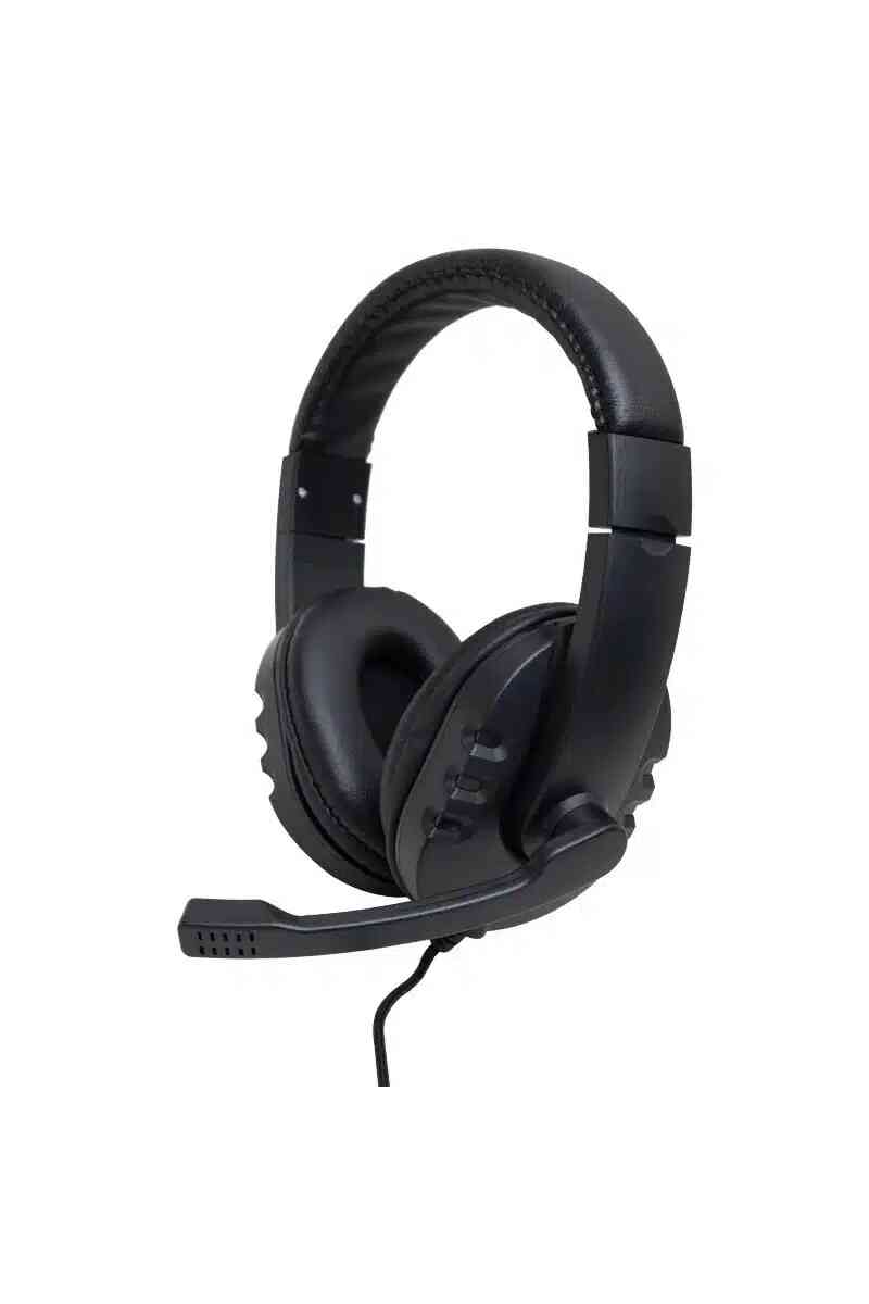 Hello 3.5 Mm Stereo Kablolu Ledli Mikrofonlu Siyah Gaming Oyuncu Kulaklık HL-5351 - Görsel 1
