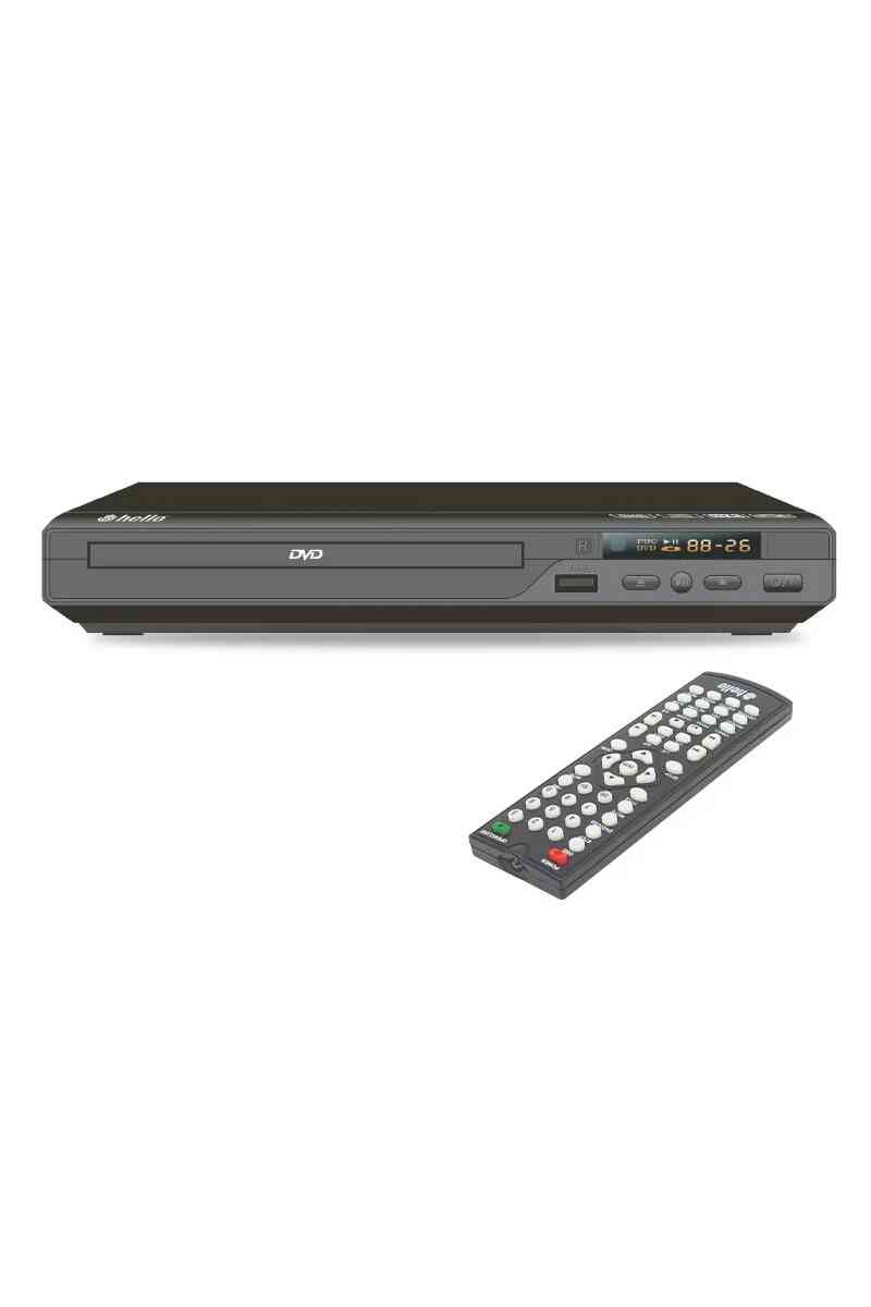Hello HL-5483 USB-HDMI-DIVX Kumandalı DVD Player - Görsel 1