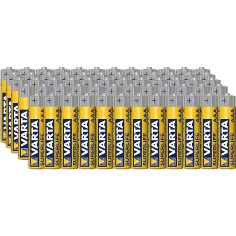 Varta Superlife Çinko AA Kalem Pil 60'lı Paket - Görsel 2