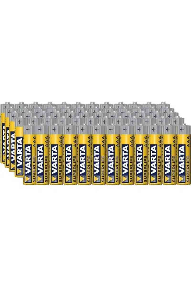 Varta Superlife Çinko AA Kalem Pil 60'lı Paket - Görsel 2