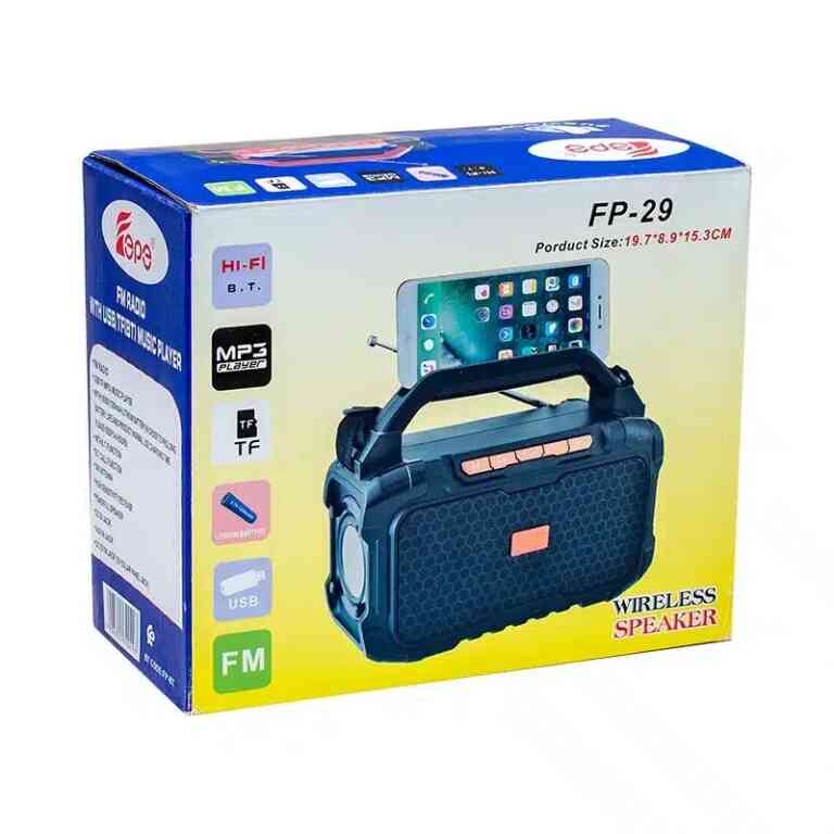 Magicvoice FP-29 USB/SD//FM/Bluetooth Destekli Taşınabilir Hoparlör - Görsel 4