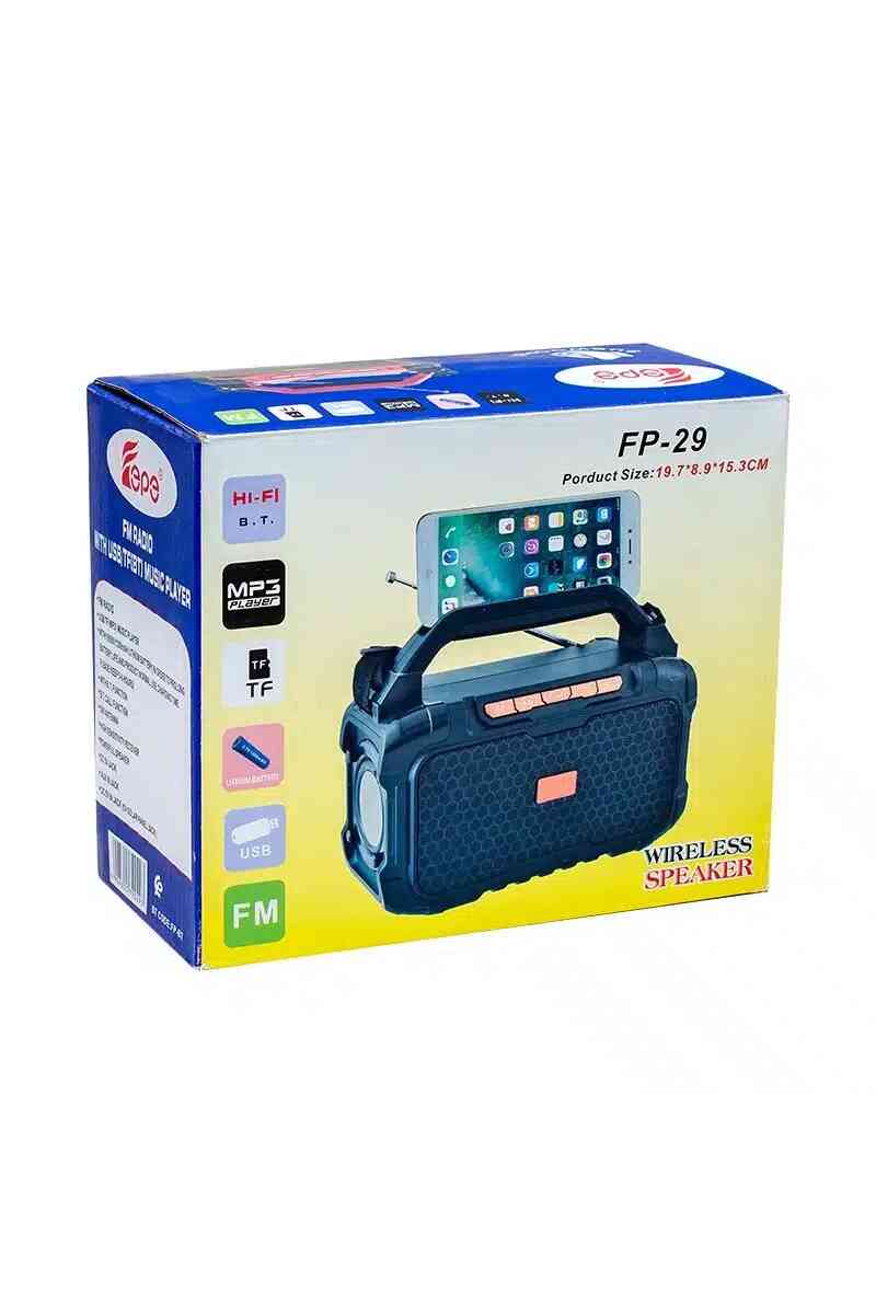 Magicvoice FP-29 USB/SD//FM/Bluetooth Destekli Taşınabilir Hoparlör - Görsel 4