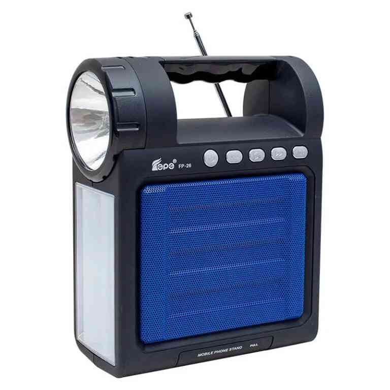 Magicvoice FP-26 USB-SD-FM-Bluetooth Destekli Fenerli Taşınabilir Hoparlör - Görsel 5