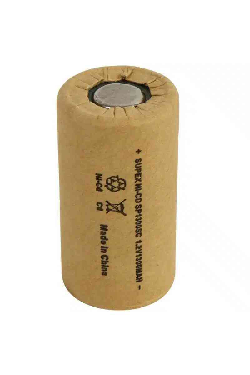 Supex SP1300-SC 1.2 Volt 1300 mAh Tekli Şarjlı Matkap Pili - Görsel 1