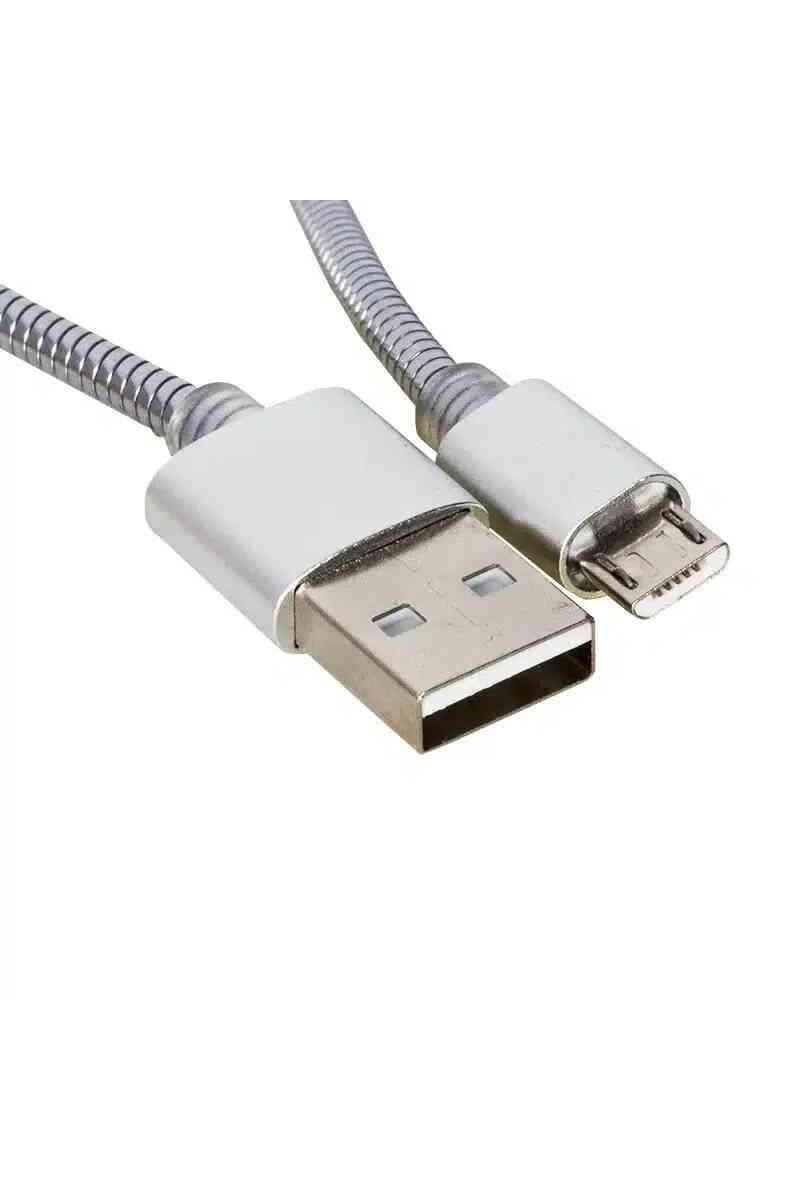 Powermaster Dataline Micro Serisi Örgülü Kısa Şarj Kablosu - Görsel 2