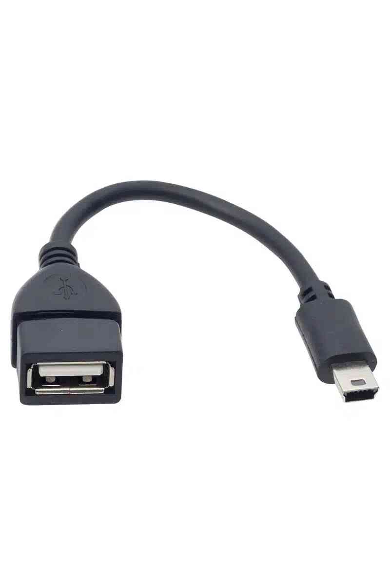 Powermaster USB 15 Cm Mini 5P OTG Data Kablosu - Görsel 1