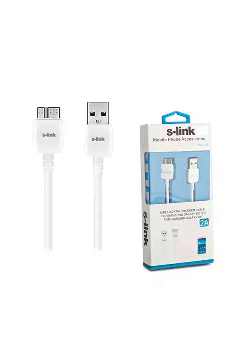 S-Link SMG-495 Note 3 Data-Şarj Kablosu - Görsel 1