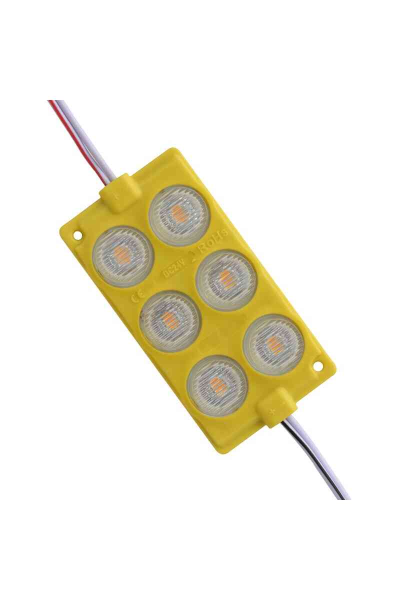 Powermaster 24 Volt 3 Watt Sarı 3030 Modül Led 75*40