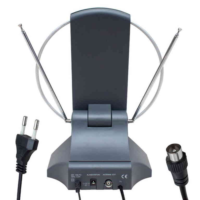 Powermaster Uhf-Vhf Renkli Elektrikli Tv & Fm Üstü Anten DT-101 - Görsel 2