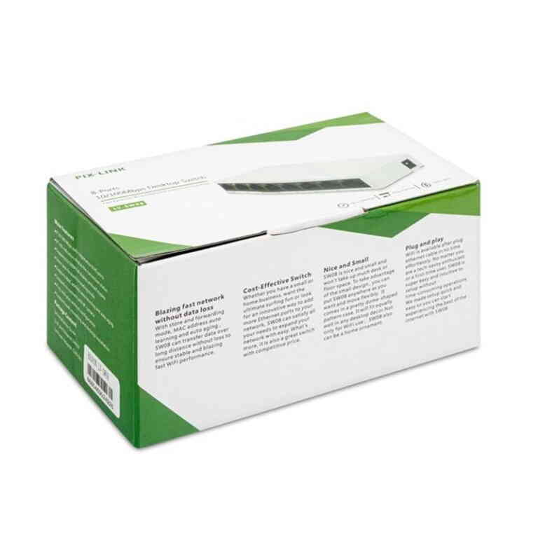 Powermaster 8 Port 10/100 Mbps Yönetilemez Switch PM-14054 - Görsel 3