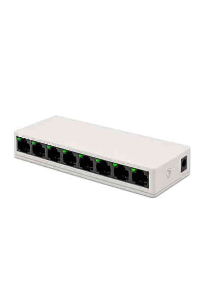 Powermaster 8 Port 10/100 Mbps Yönetilemez Switch PM-14054