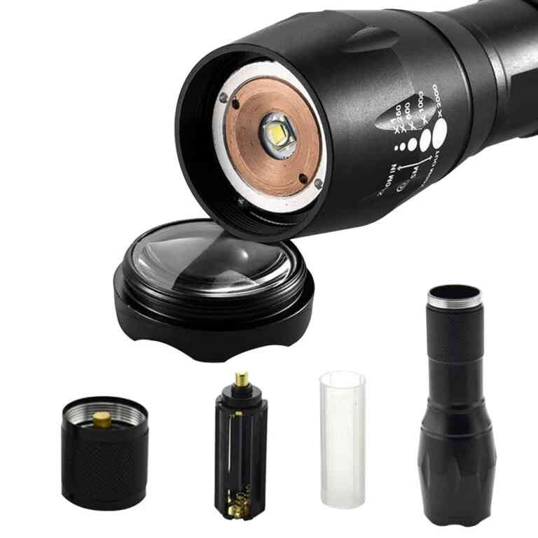 Powermaster Şarjlı Zoom'lu Ledli El Feneri PM-14623 - Görsel 2