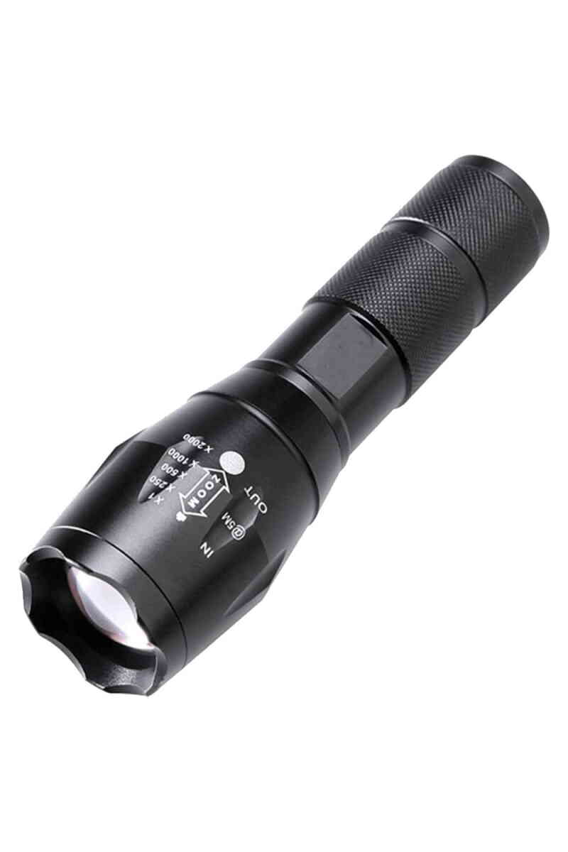 Powermaster Şarjlı Zoom'lu Ledli El Feneri PM-14623 - Görsel 3