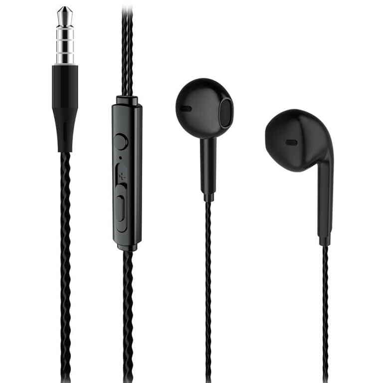 Lenovo Lecoo EH104B 3.5 Mm Jacklı Kablolu Kulak İçi Mikrofonlu Kulaklık Siyah - Görsel 2
