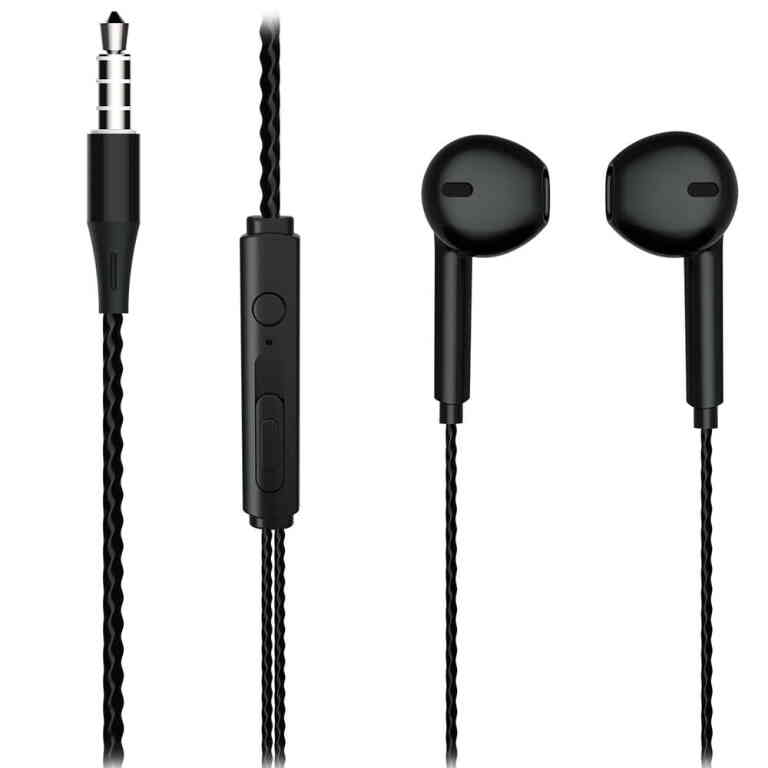Lenovo Lecoo EH104B 3.5 Mm Jacklı Kablolu Kulak İçi Mikrofonlu Kulaklık Siyah