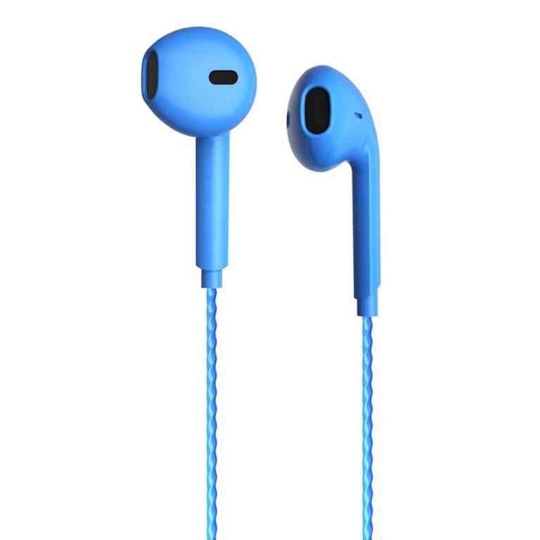 Lenovo Lecoo EH104BL 3.5 Mm Jacklı Kablolu Kulak İçi Mikrofonlu Kulaklık Mavi - Görsel 3