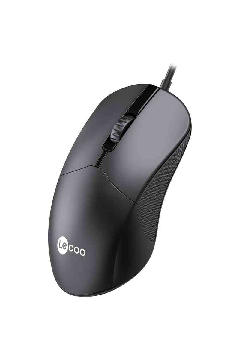 Lenovo Lecoo M1102 1200 DPI 3 Tuşlu USB Kablolu Optik Mouse - Görsel 1