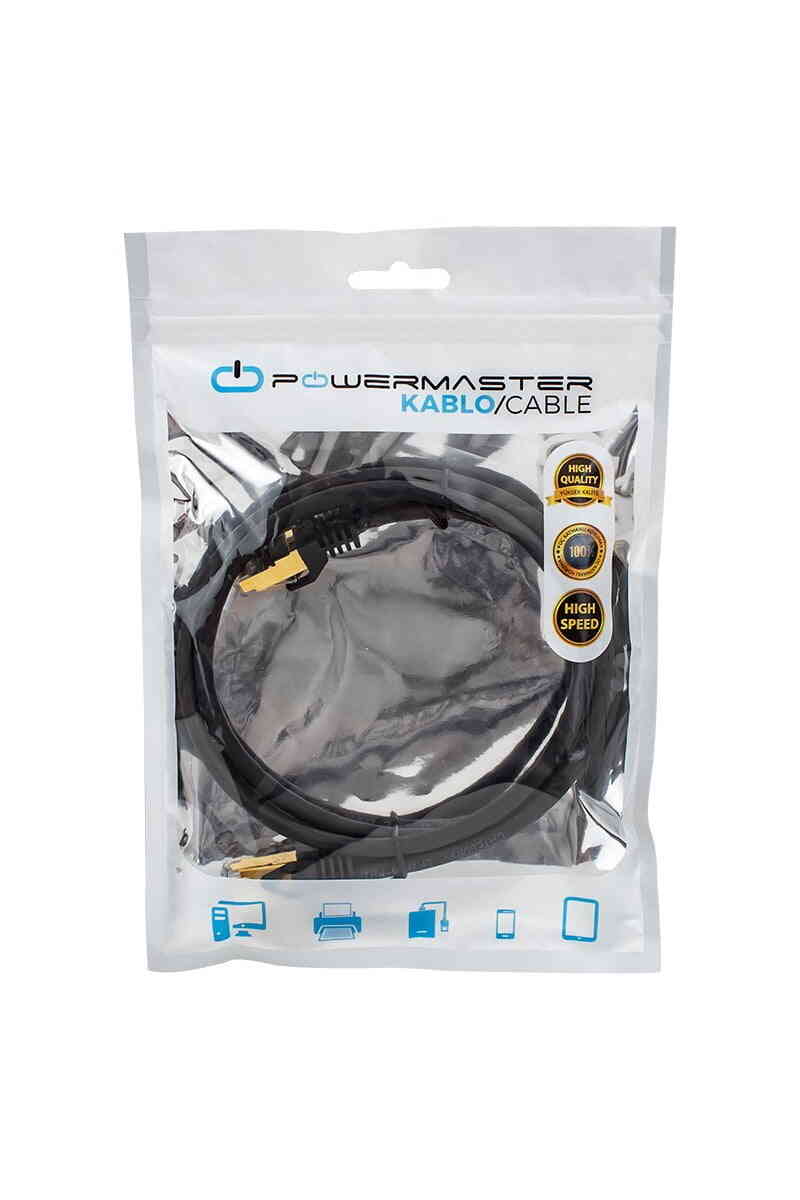 Powermaster PMCAT73 Cat7 Kablo 3 Metre - Görsel 3