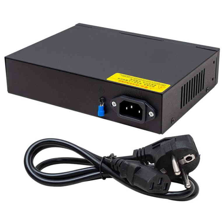 Powermaster POE4+2 72W 10/100 MBPS Poe Ethernet Switch - Görsel 2