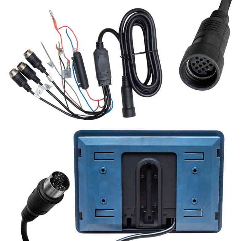 Powermaster PM-5879 7'' 12V-24V 3 Kanal AV Girişli Monitör - Görsel 2