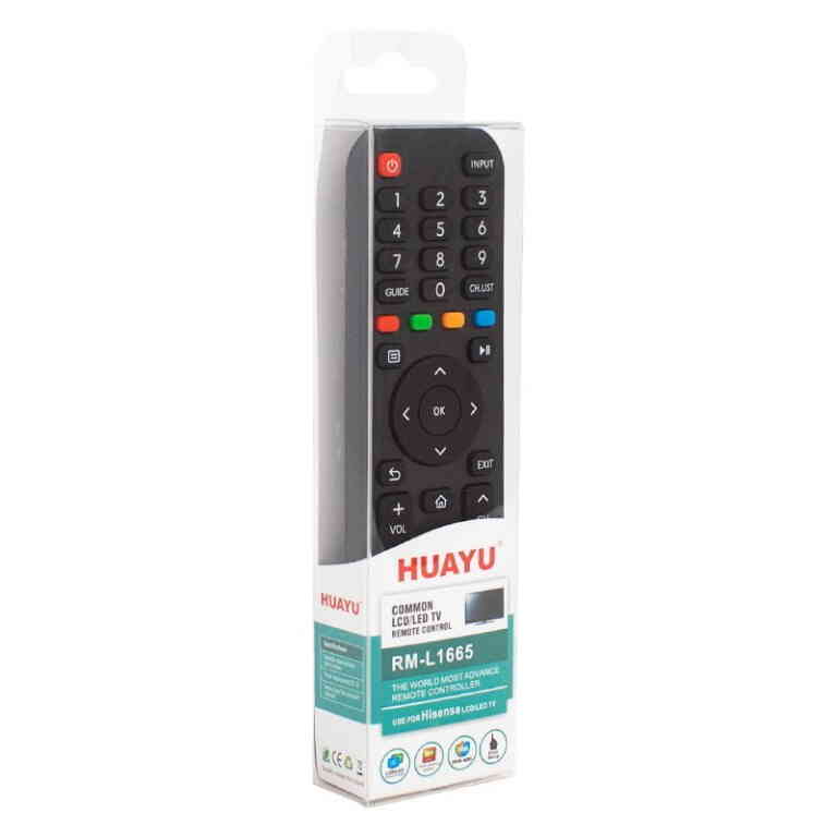 Huayu RM-L1665 Hisense Netflix-Prime Video-Youtube Tuşlu Lcd-Led Tv Kumandası - Görsel 2